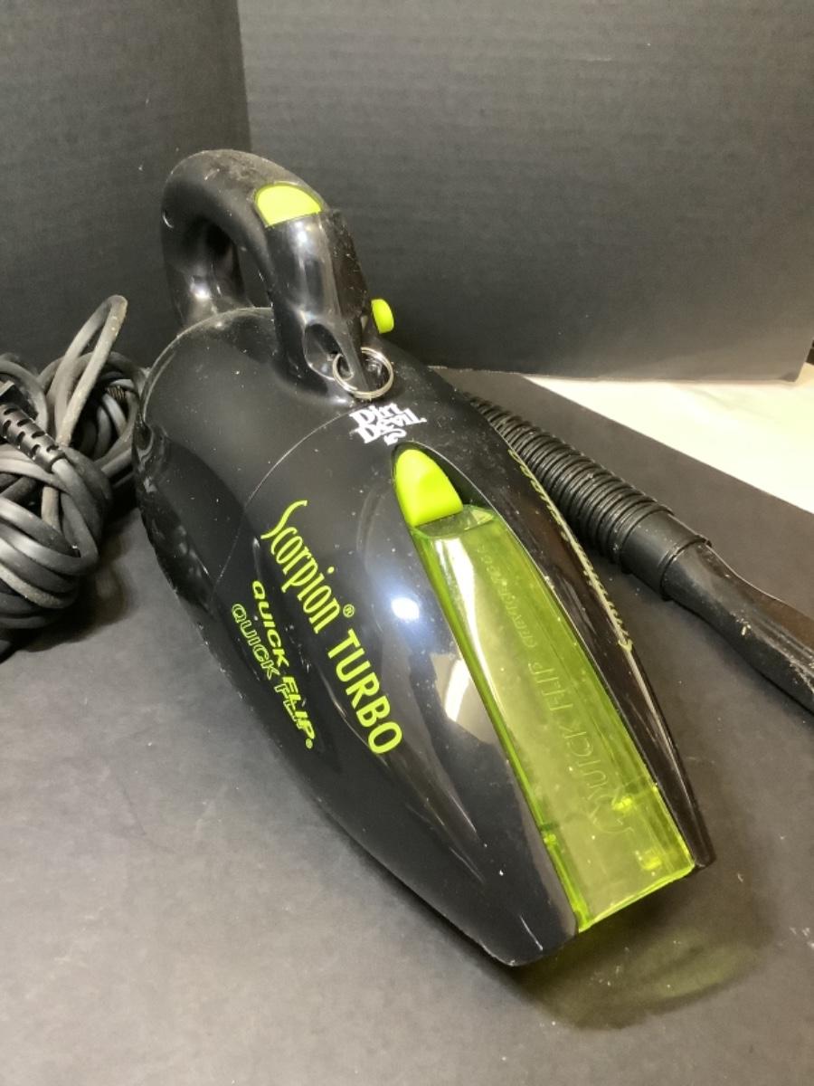 257. Dirt Devil Scorpion Turbo Hand Vac