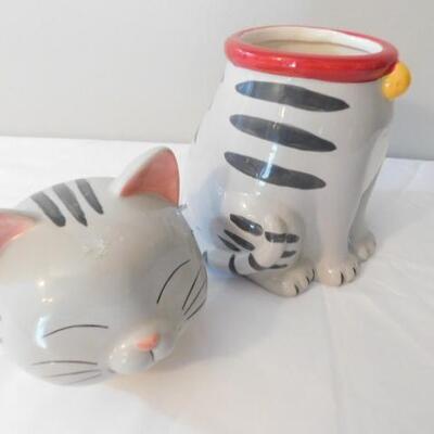 Happy Kitty Cookie Jar- 10