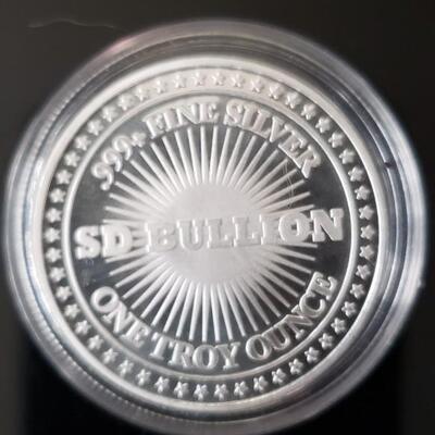 1 oz SD Bullion 999 silver 