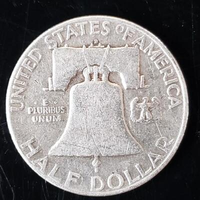1954 silver half dollar 