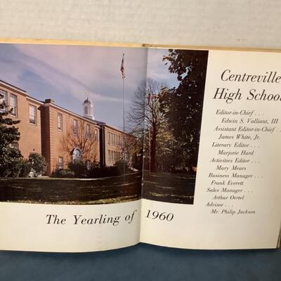 B661 The Yearling  Centreville High School 1960 Yearbook