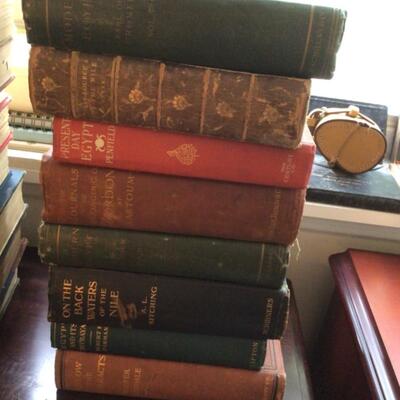 A594 Lot of Books on Egypt