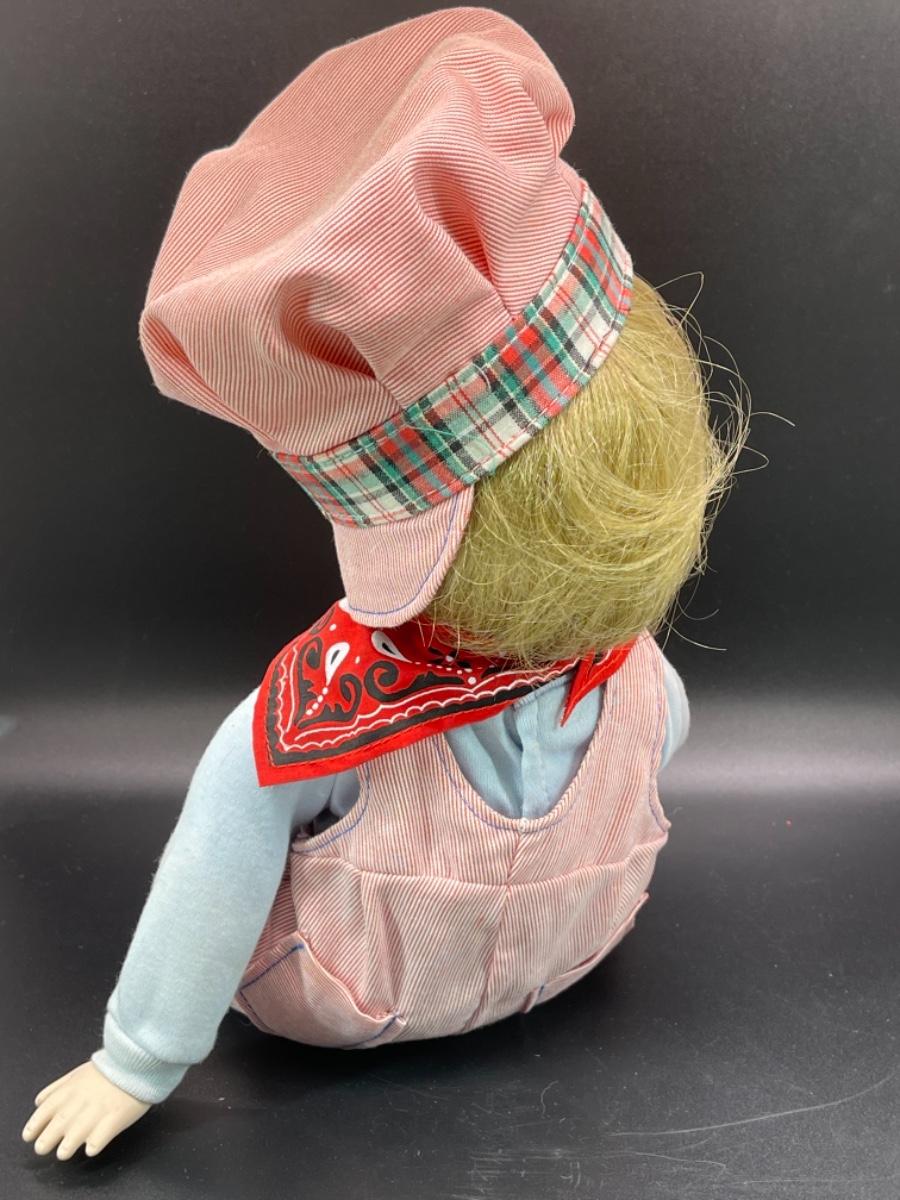 Little Boy Train Conductor Outfit Collector Doll