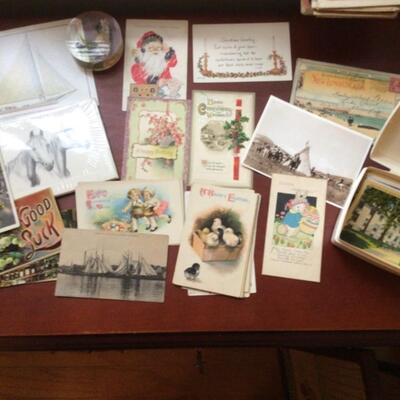 A605 Lot of Vintage Postcards with Arm & Hammer Soda