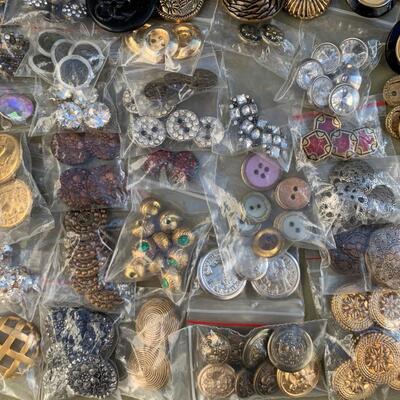 Vintage Button Lot
