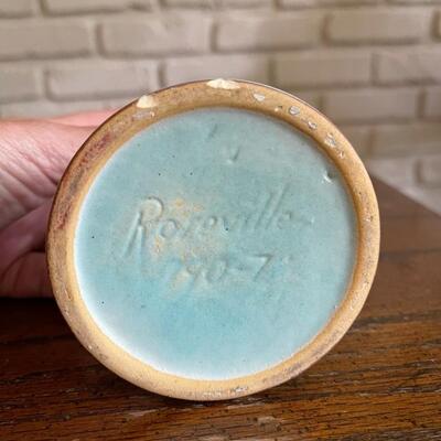 LOT 33 - 790-7, Moderne Vase, RARE Roseville Pottery