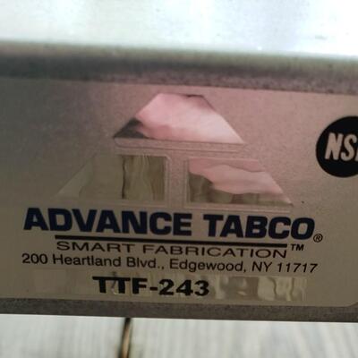7 - Advance Tabco Table