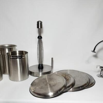 18 - Stainless Kitchen Accessories