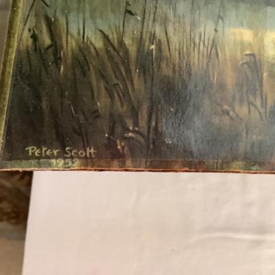 306 Vintage Lamp Shades ( 1 Signed ) 