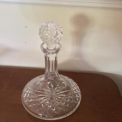 574 Waterford Crystal Ships Decanter