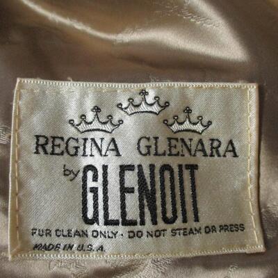 Lot 41 - Vintage 60s Regina Glenara Glenoit Mink Faux Fur