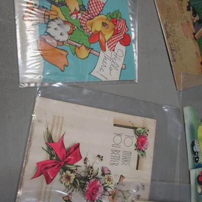 Lot 42 - Vintage Valentine's - Birthday Cards