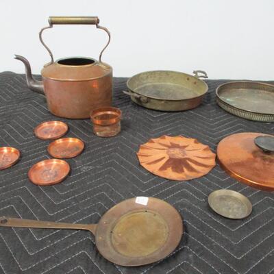 Lot 47 - Copper Kitchen Accessories