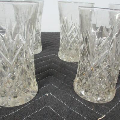 Lot 52 - 1890's -1900's Pineapple Pattern Glasses 