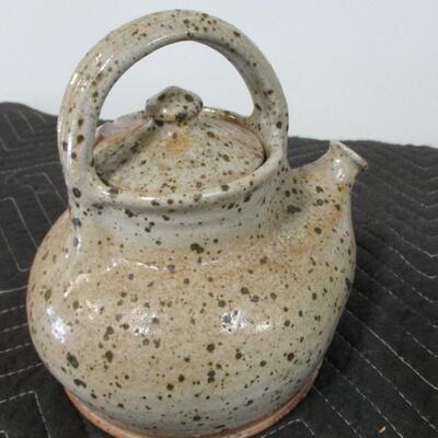 Lot 61 - Pair Of Teapots - Marked