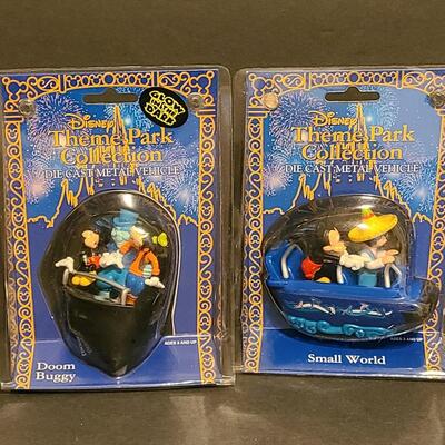 Lot 17: Disney Die Cast Collectibles: Doom Buggy & Small World