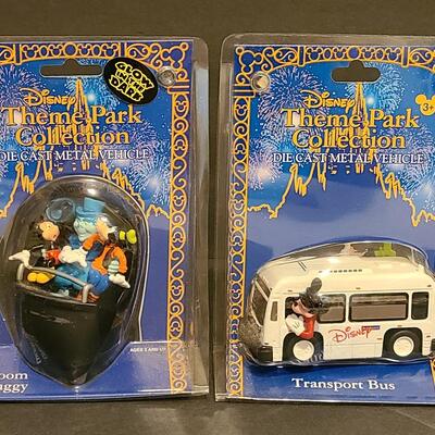 Lot 18: Disney Die Cast Collectibles: Doom Buggy & Transport Bus 
