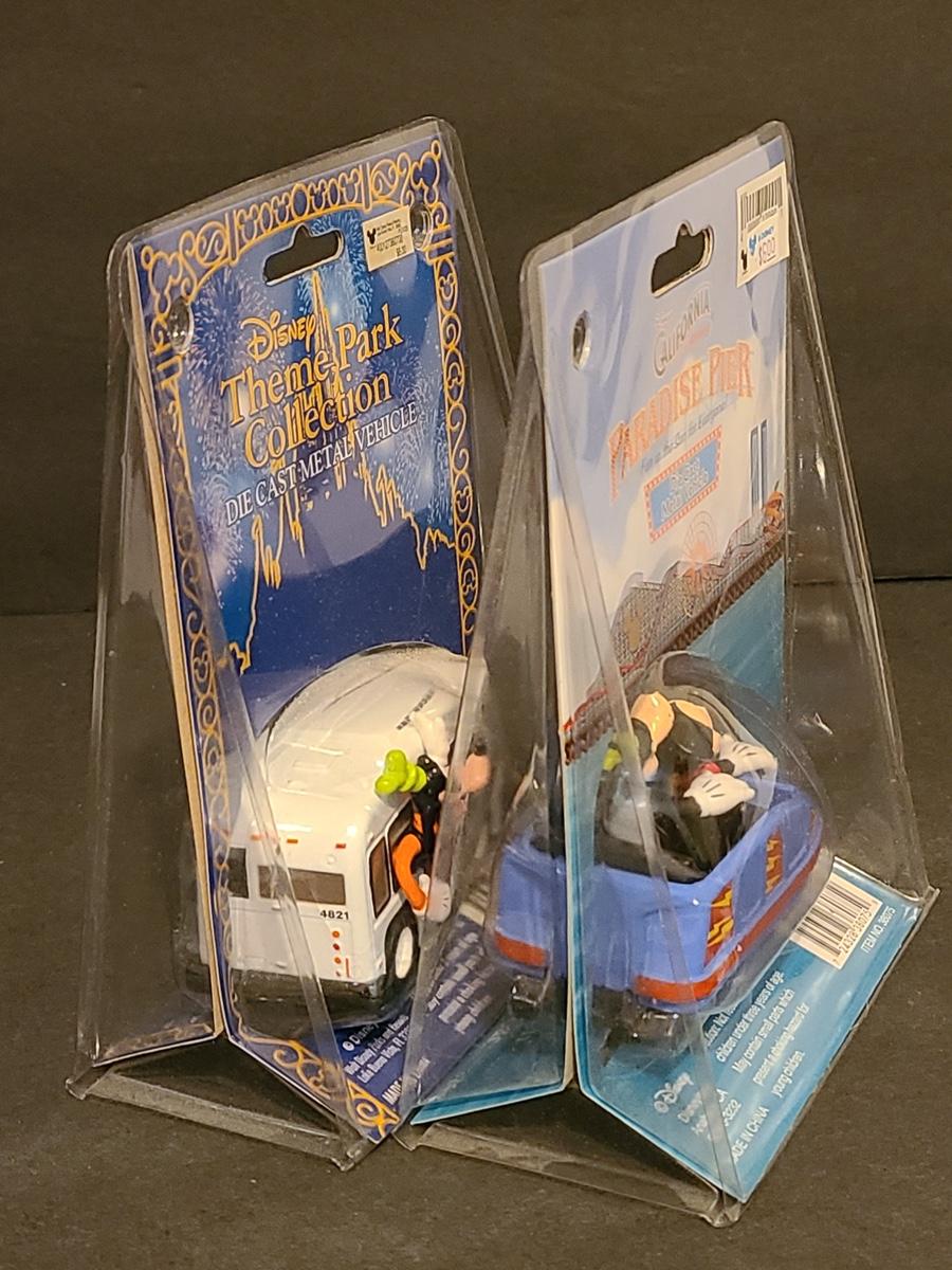 Disney Theme Park Collection Die Cast Metal Vehicle Transport Bus