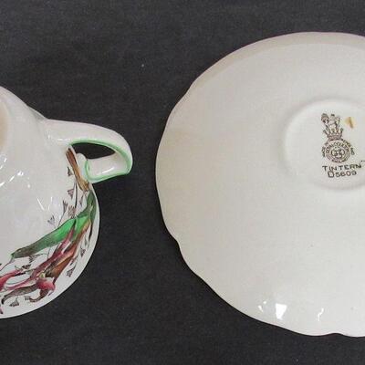 Vintage Royal Doulton Demitasse Cup and Saucer Tin Tern D5609