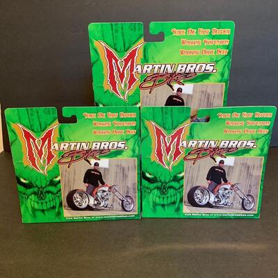 Lot 1: Martin Brothers Bikes Die Cast Scale Replica Collectibles New: Choppers 