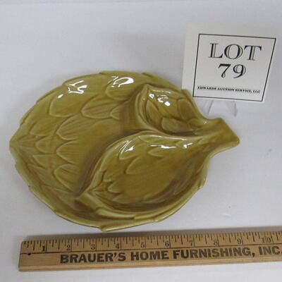 Belmar of California Relish Dish Leaf Shaped