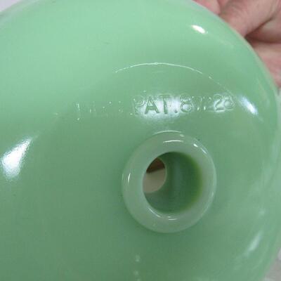 Vintage Green Jadite Mixer Bowl Attachment Piece