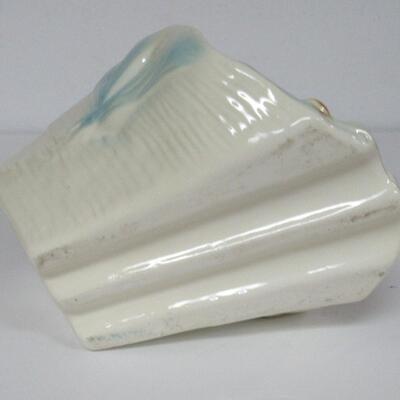 Nice Vintage Pottery Baby Planter, Heavy, Unmarked