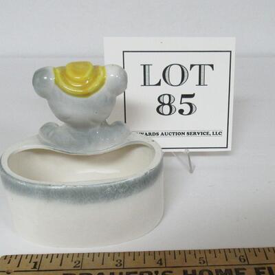 Cute Little Enesco Bear Planter 