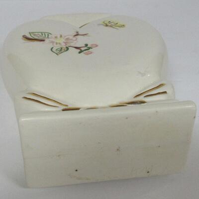 Vintage Pottery Hand Painted Planter Unmarked
