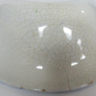 Antique Staffordshire England Blue Onion Oval Vegetable Bowl, Read description 