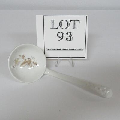 Antique China Ladle For Soup Tureen