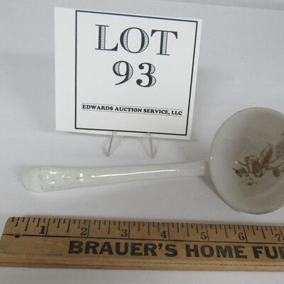 Antique China Ladle For Soup Tureen