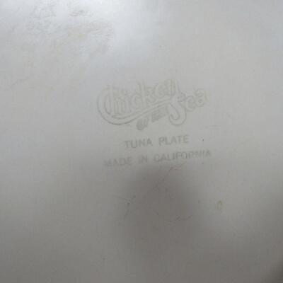 Vintage Chicken of the Sea Tuna Plate