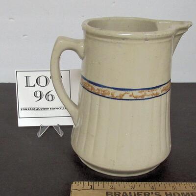 Red Wing Banded Pitcher As Is