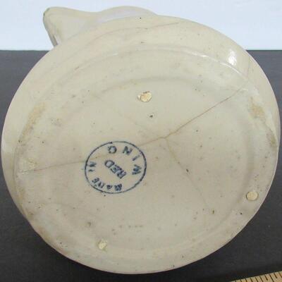 Red Wing Banded Pitcher As Is