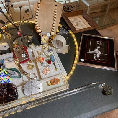 Lot 7: Jewelry Table Selection