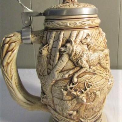 Collector Stein Tribute to the American Wildlife