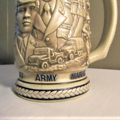Collector Stein Tribute to the American Armed Forces