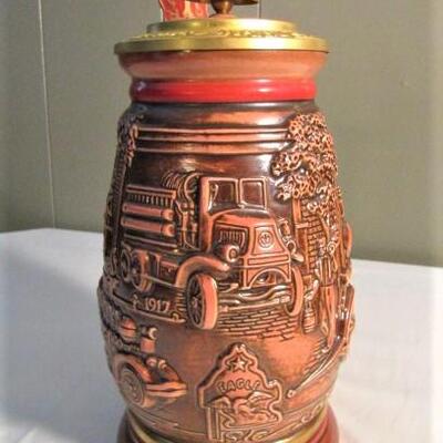 Collector Stein Tribute to the American Firefighters