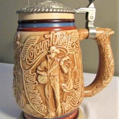 Collector Stein Tribute to Country and Western Music