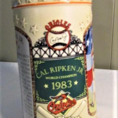 Collector Stein Tribute to Cal Ripkin, Jr. 
