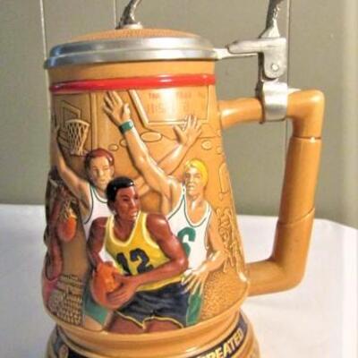 Collector Stein Tribute to A Century of Basketball