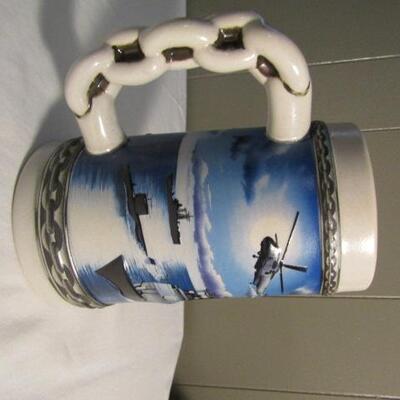 Collector Stein Tribute to the Navy Bud Series