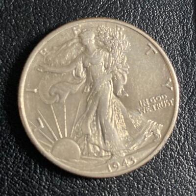 Vintage Coin Set with Silver Quarter and Half