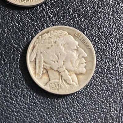 Collection of 22 Buffalo Nickels