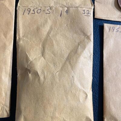 Large Lot 160 Wheat Penny Unsearched Collection