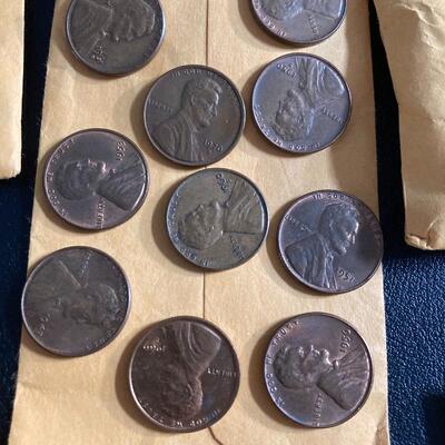 Large Lot 160 Wheat Penny Unsearched Collection