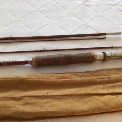 E569 Vintage Montague Fly Fishing Rod 