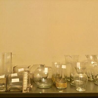 A variety of vases