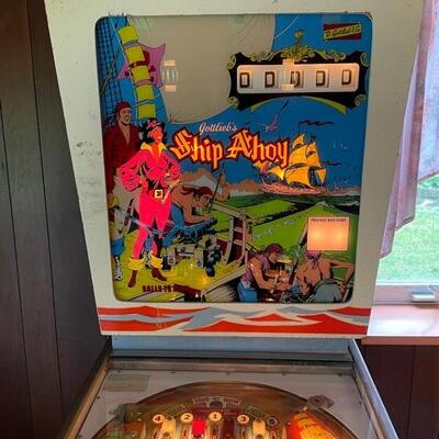 Gottlieb Ships Ahoy Pinball Machine